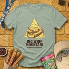 Big Whip Mountain [Retro] T-Shirt for Theme Park Fans (Sage)