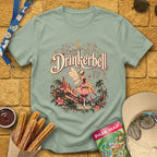 Drinkerbell [Boho] T-Shirt for Theme Park Fans (Sage)