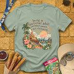 Functional Adult [FairyBoho] T-Shirt for Theme Park Fans (Sage)
