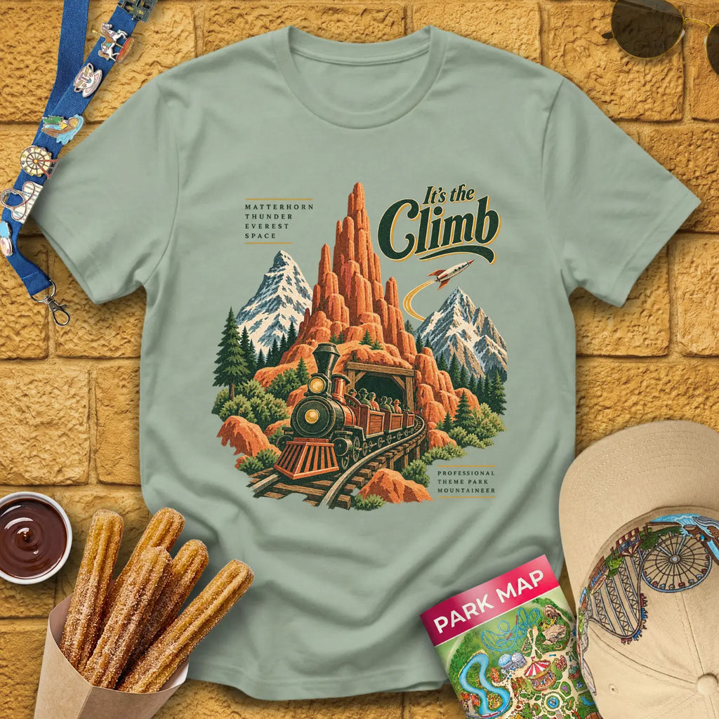 It's The Climb [VintPoster] T-Shirt