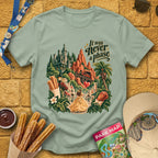 Never A Phase [VintPoster] T-Shirt for Theme Park Fans (Sage)