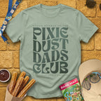 Pixie Dust Dads [Bold] T-Shirt for Theme Park Fans (Sage)