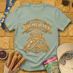 Theme Park Trinity [Elite] T-Shirt for Theme Park Fans (Sage)