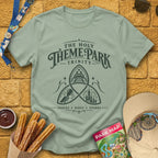 Theme Park Trinity [Victorian] T-Shirt for Theme Park Fans (Sage)