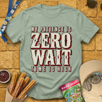 Zero Wait [MidCen] T-Shirt for Theme Park Fans (Sage)