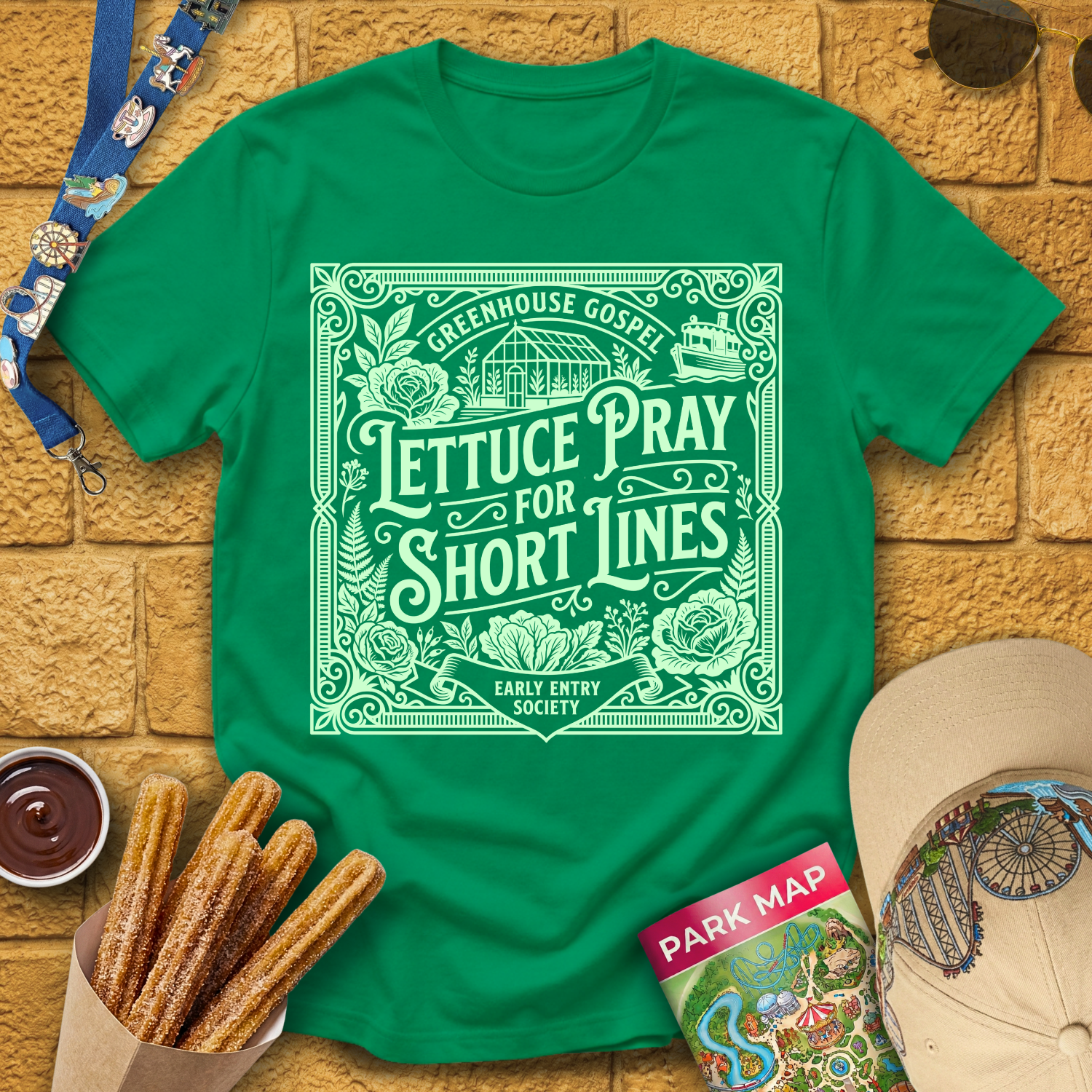 Lettuce Pray [Victorian] T-Shirt
