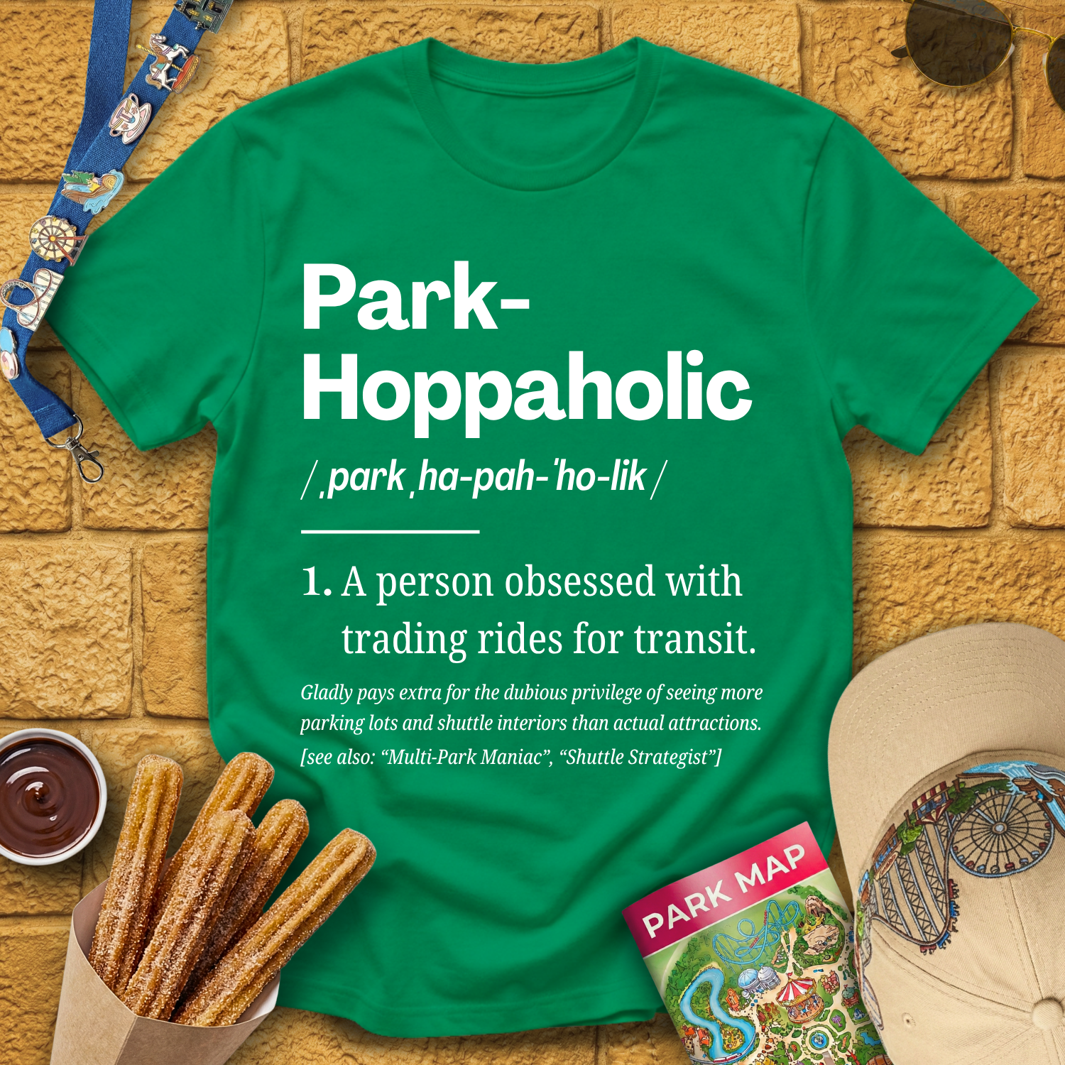 Park-Hoppaholic [Defined] T-Shirt