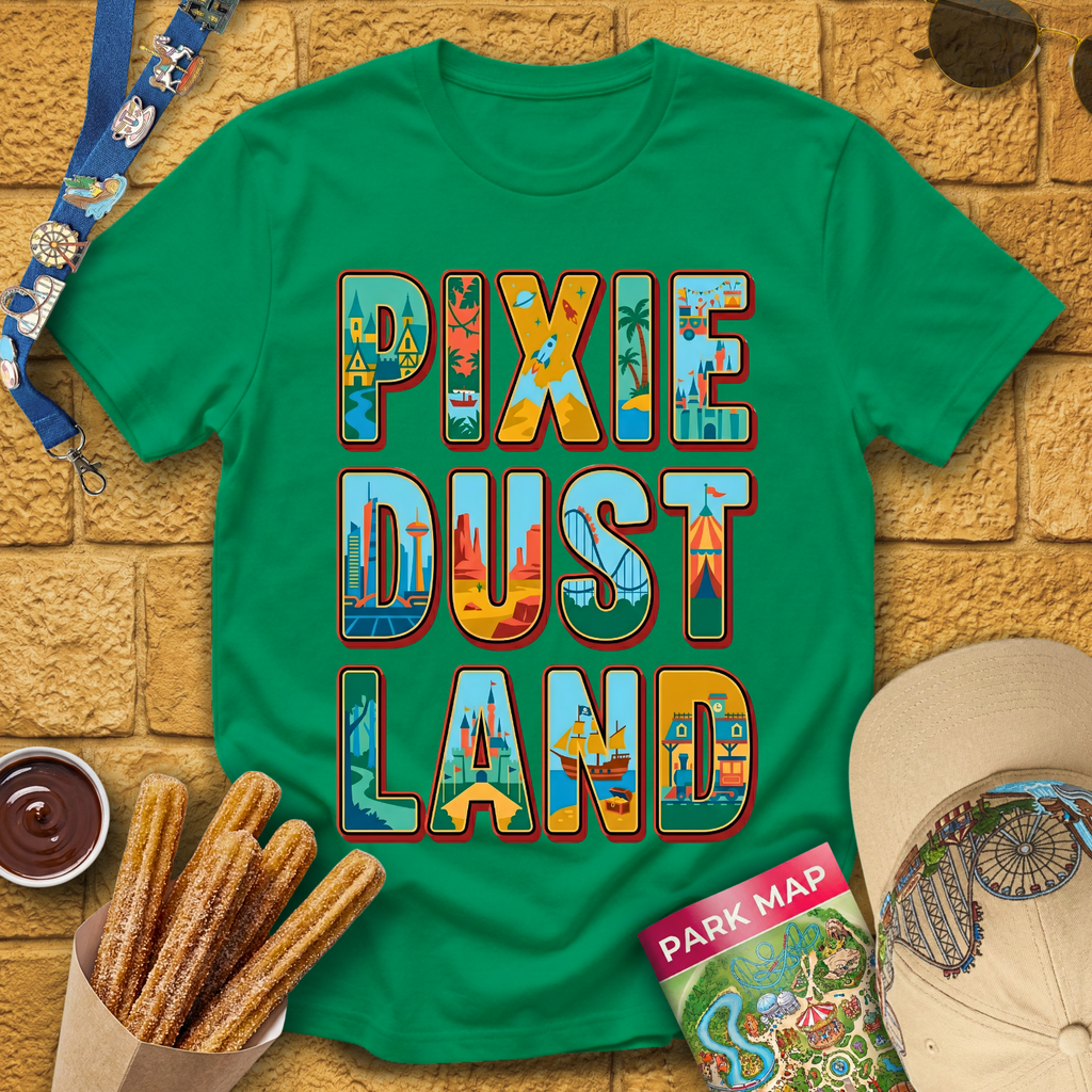 PixieDustLand [VectorTypo] T-Shirt
