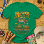 Aftermath Festival [70s] T-Shirt for Theme Park Fans (Kelly Green)