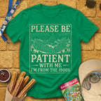 From The 1900s [Woodcut] T-Shirt for Theme Park Fans (Kelly Green)