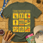 Theme Park Bingo [Warning] T-Shirt