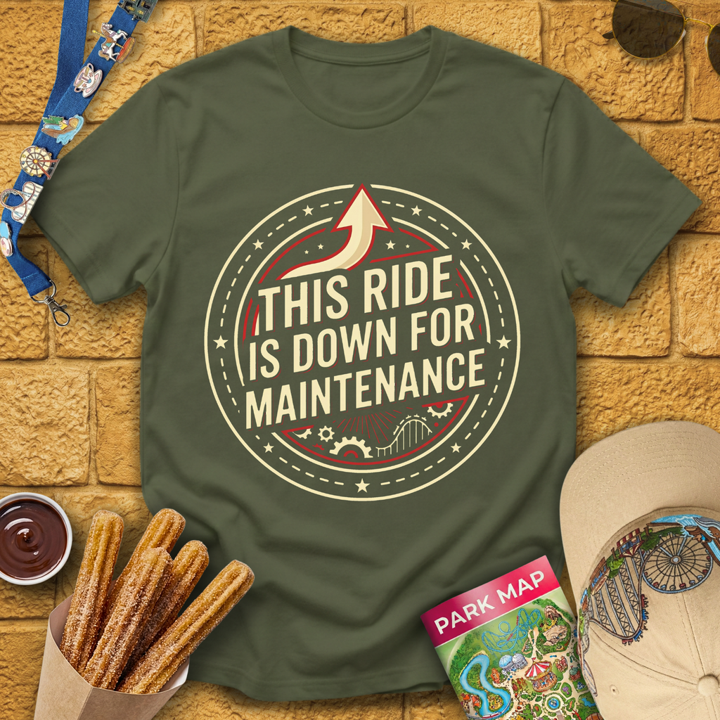 Ride Maintenance [Badge] T-Shirt