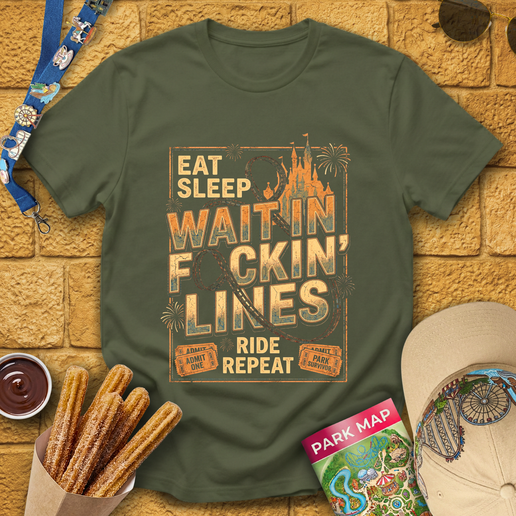 Sleep Wait Repeat [Vintage] T-Shirt