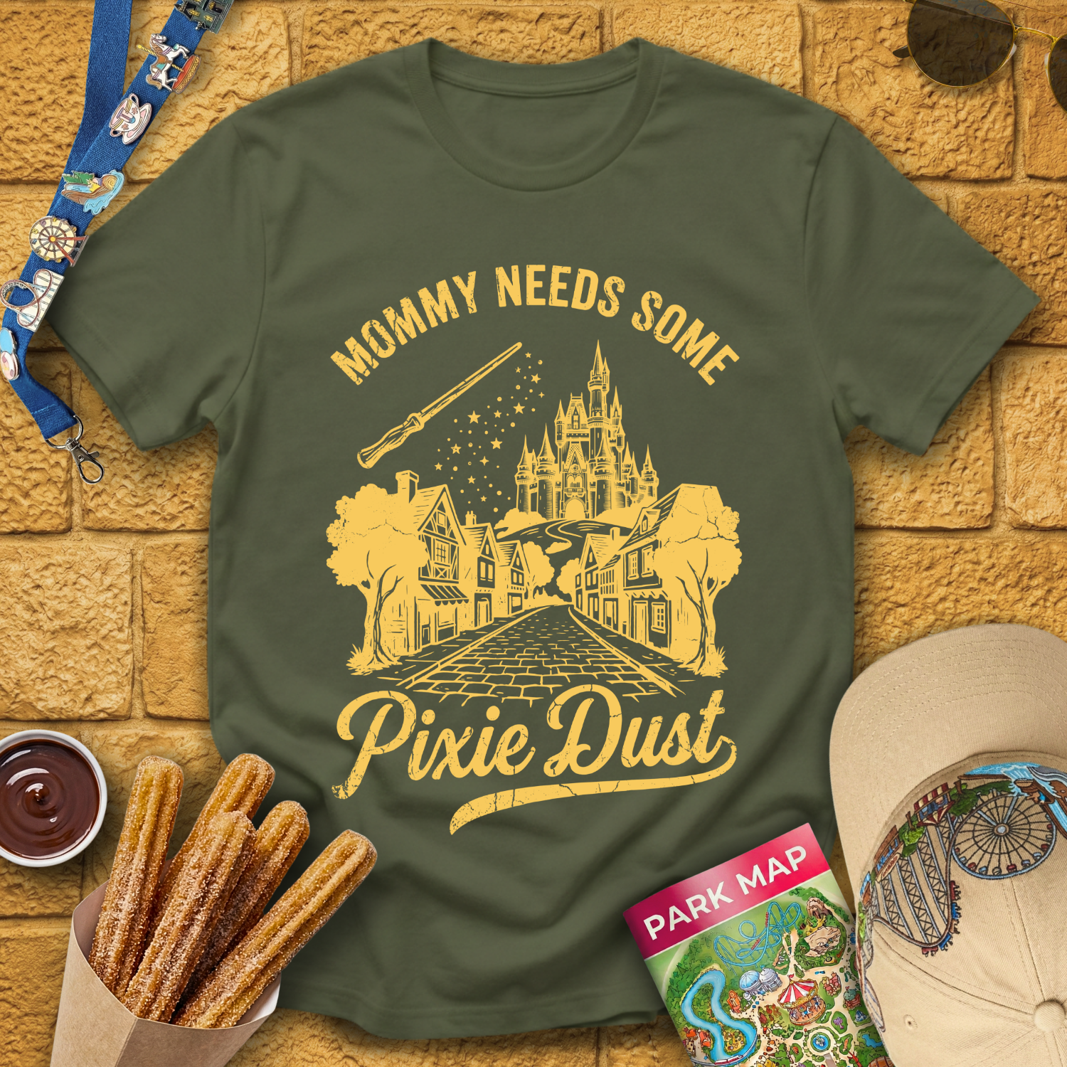 Mommy Needs Pixie Dust [RetroBrush] T-Shirt