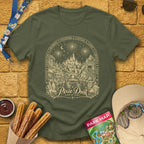 Pixie Dust [FancyFrame] T-Shirt for Theme Park Fans (Military Green)