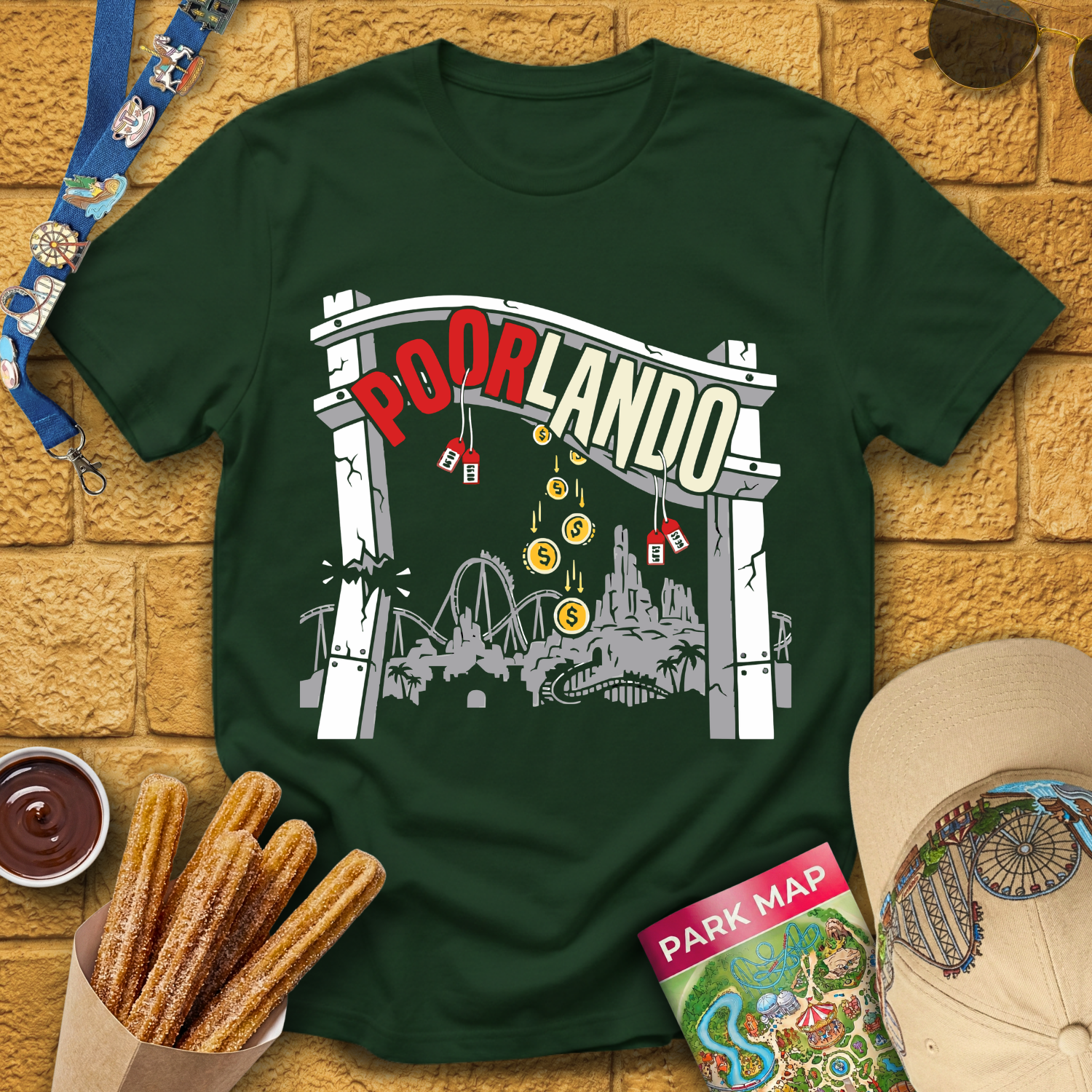POORlando [Graphic] T-Shirt