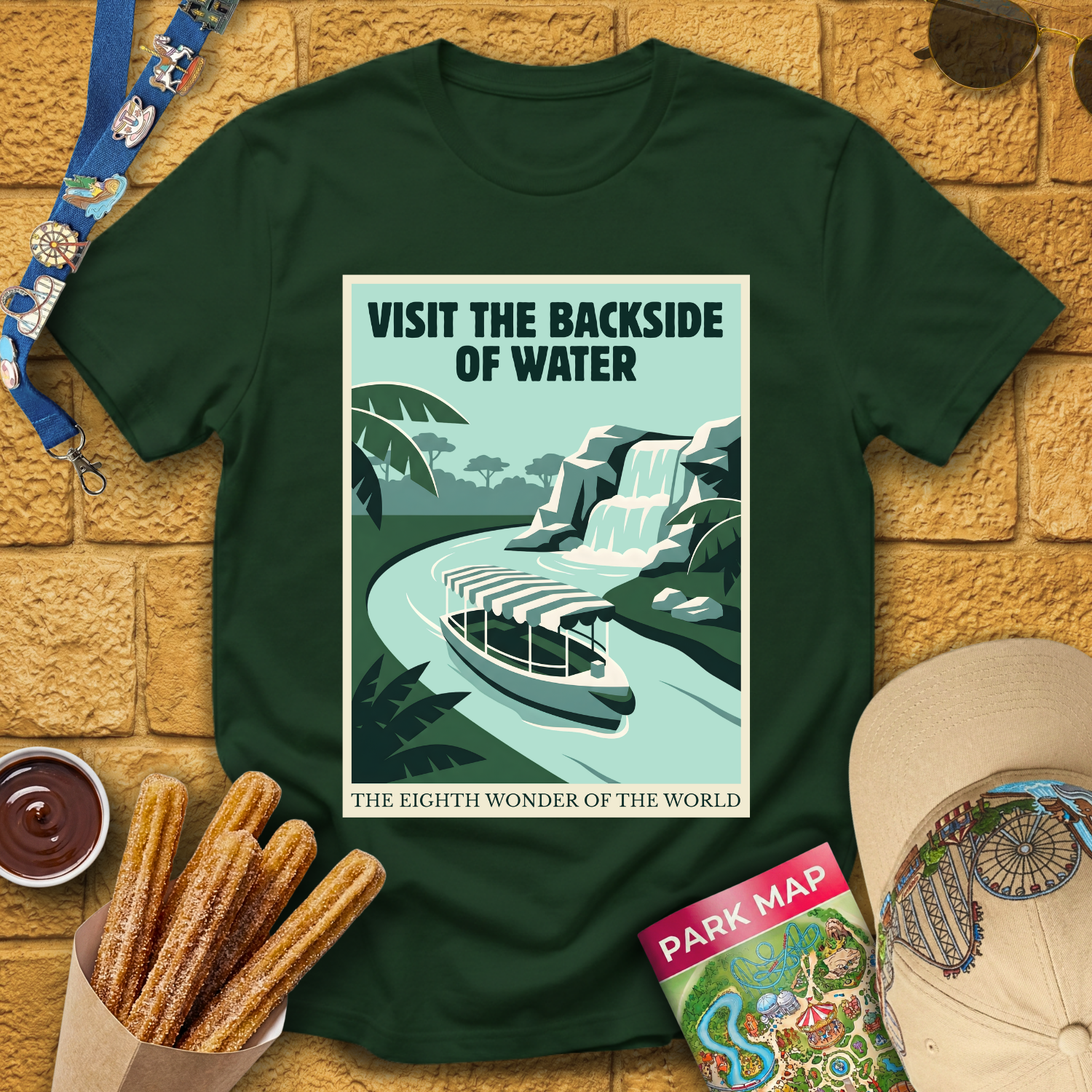 Backside of Water [50sPoster] T-Shirt