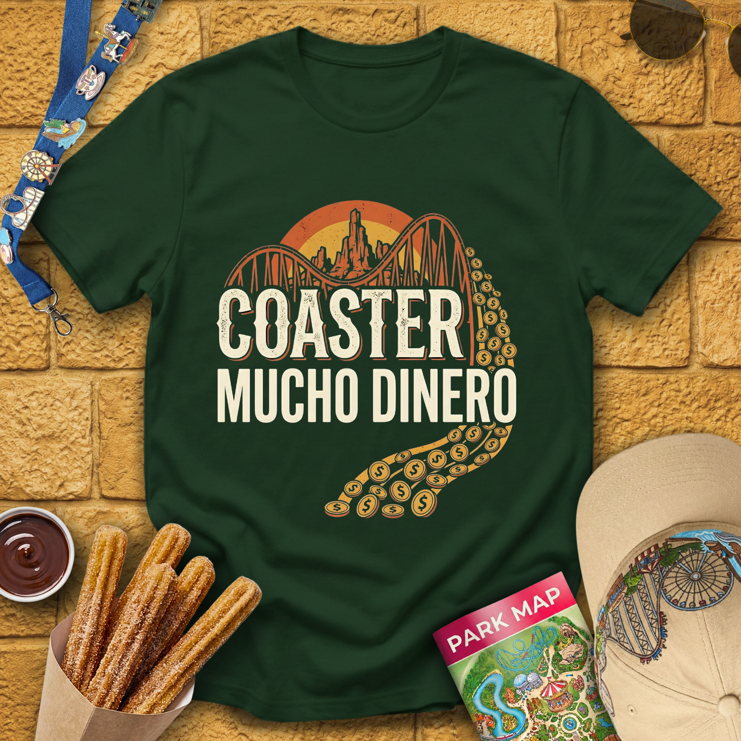 Coaster Mucho Dinero 3 [Western] T-Shirt