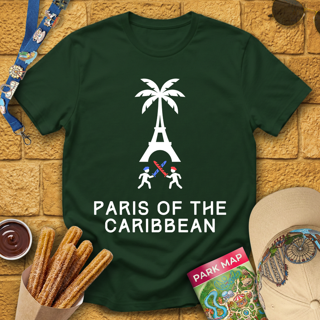 Paris Of The Caribbean [Sleek] T-Shirt