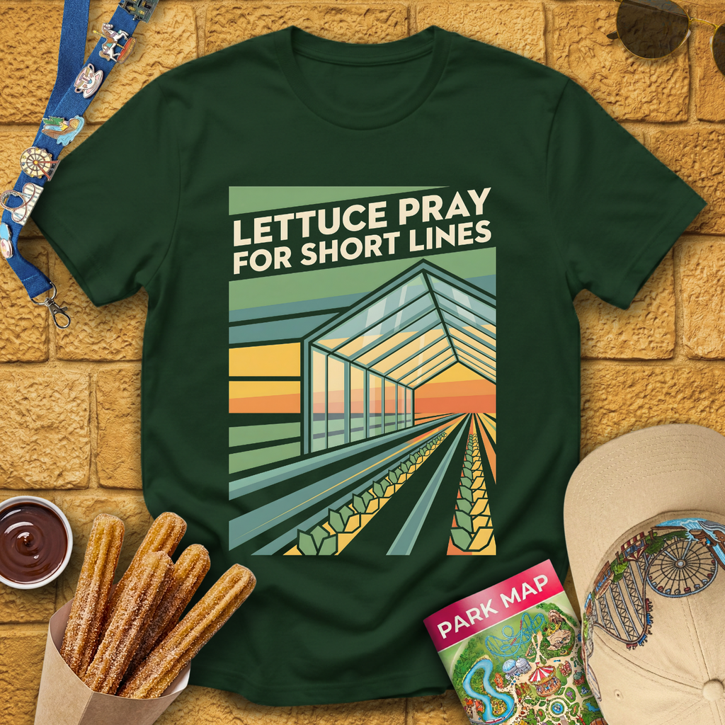 Lettuce Pray [Retro] T-Shirt