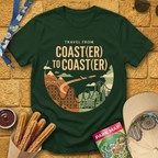Coast(er) to Coast(er) [Badge] T-Shirt