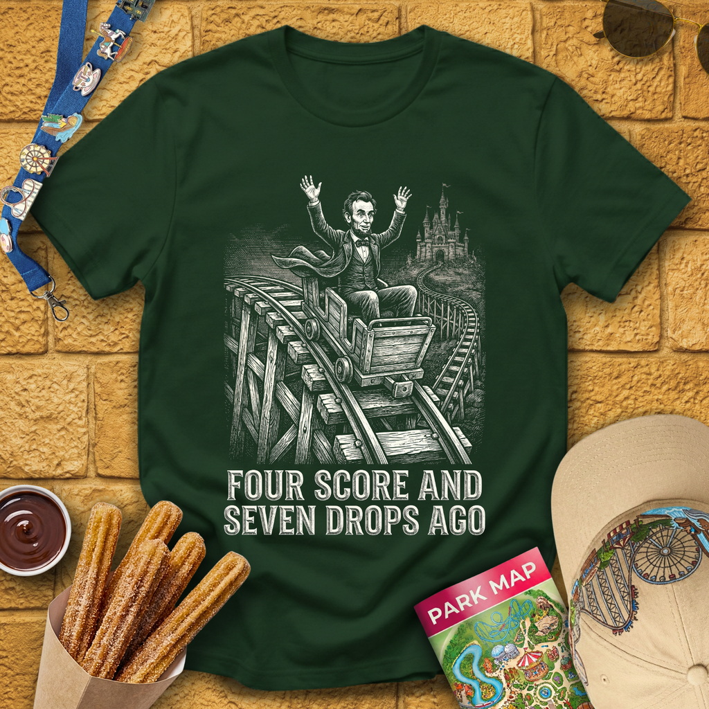 Seven Drops Ago [Woodcut] T-Shirt