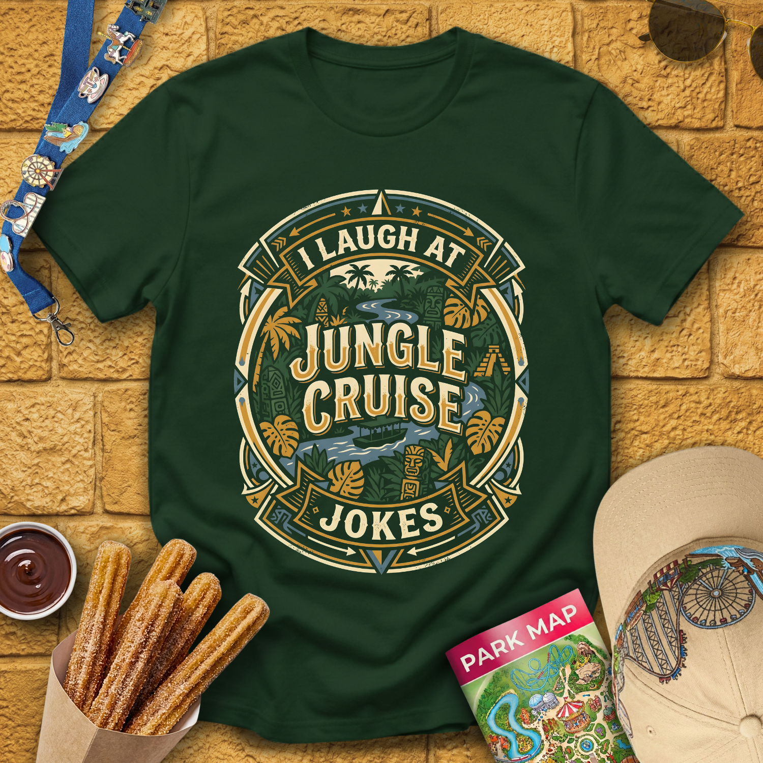 Jungle Cruise Jokes [TikiPop] T-Shirt