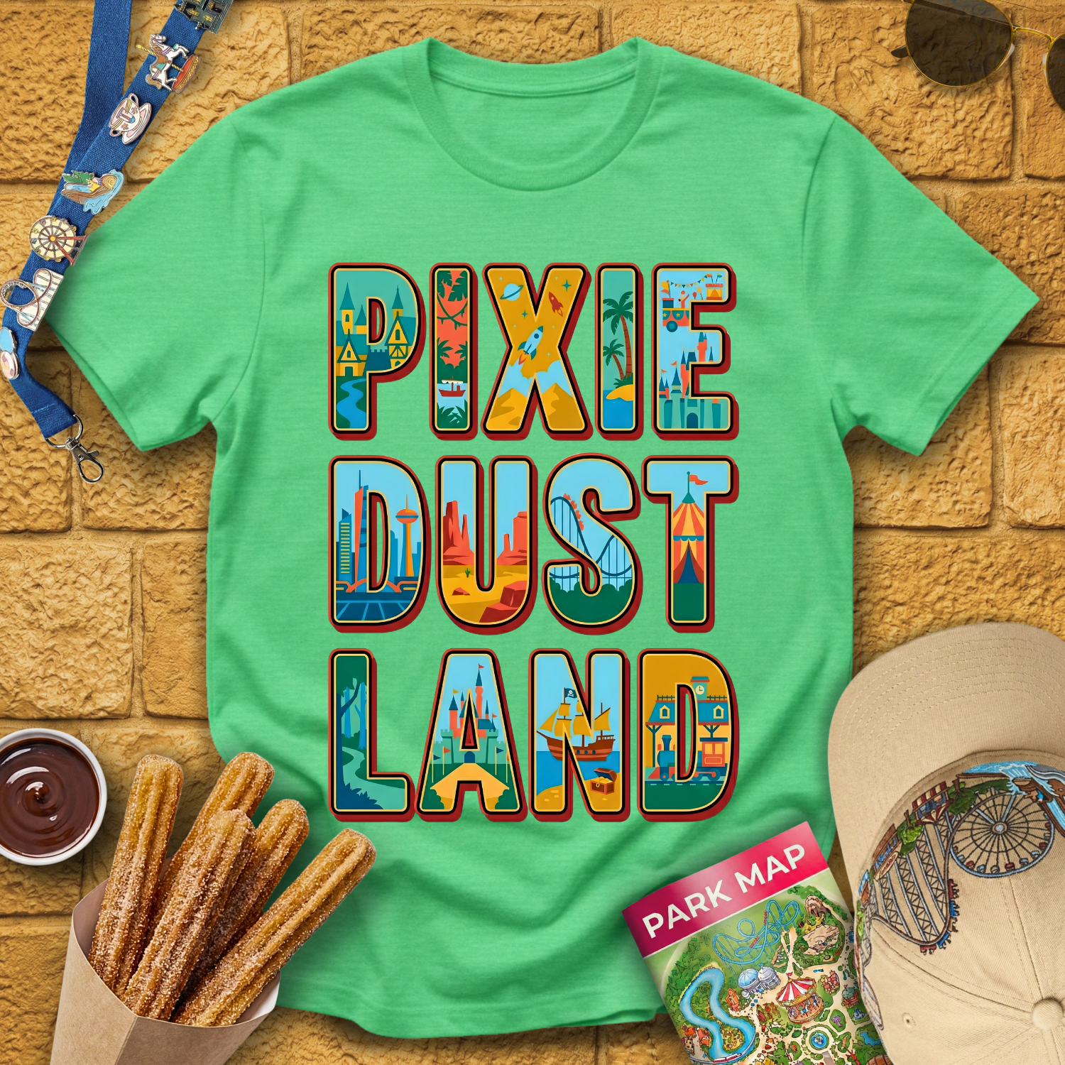 PixieDustLand [VectorTypo] T-Shirt