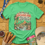 Functional Adult [SleekBoho] T-Shirt for Theme Park Fans (Heather Irish Green)