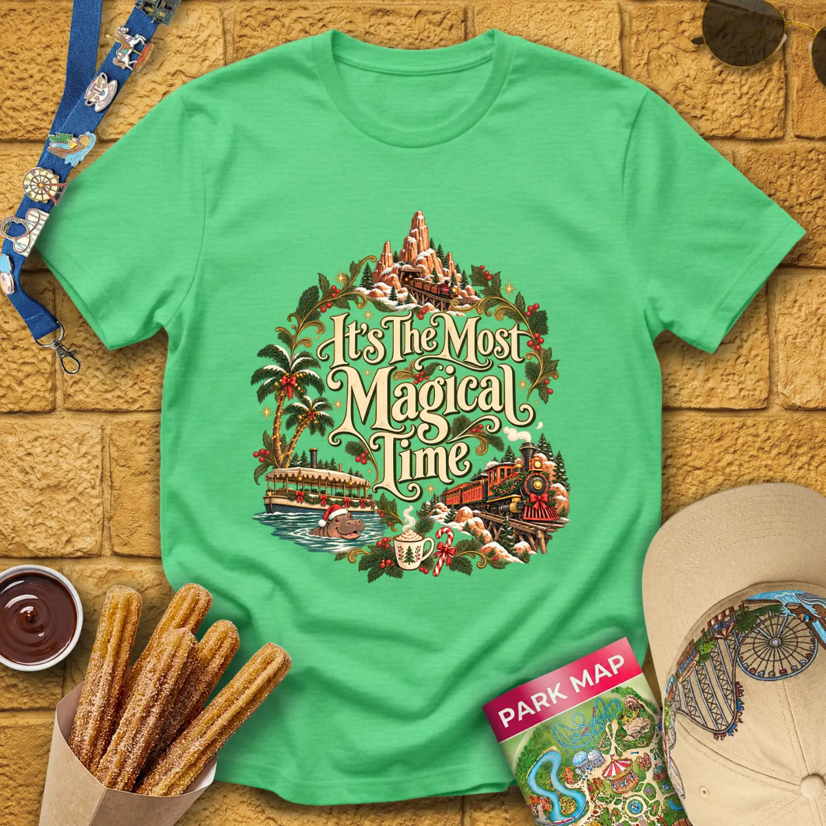Magical Time Collage [Boho] T-Shirt