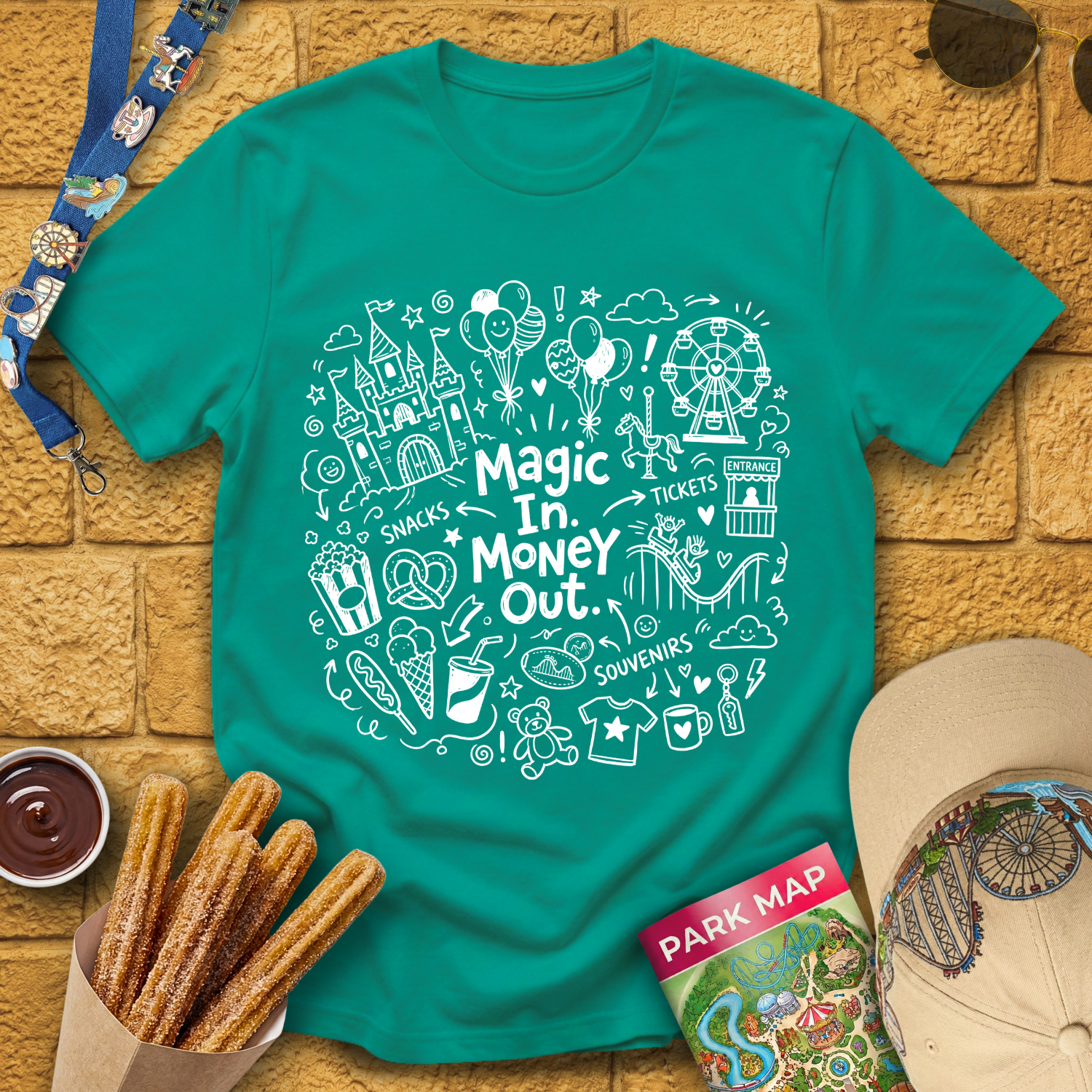 Magic In. Magic Out. [Doodle] T-Shirt