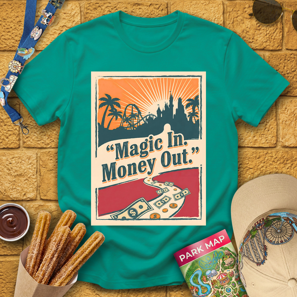 Magic In. Money Out. [80sPoster] T-Shirt
