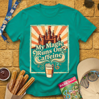 Magic Runs on Caffeine [70s] T-Shirt