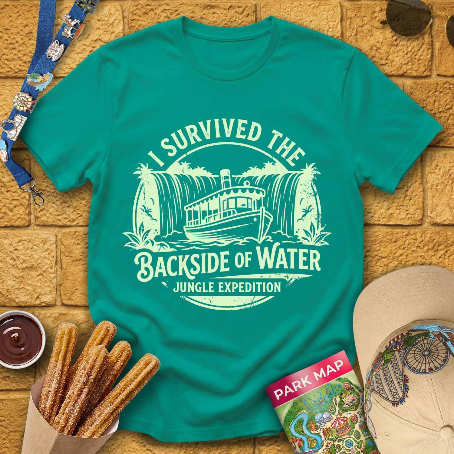 Backside of Water [Badge] T-Shirt