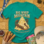 Big Whip Mountain [Western] T-Shirt for Theme Park Fans (Jade Dome)
