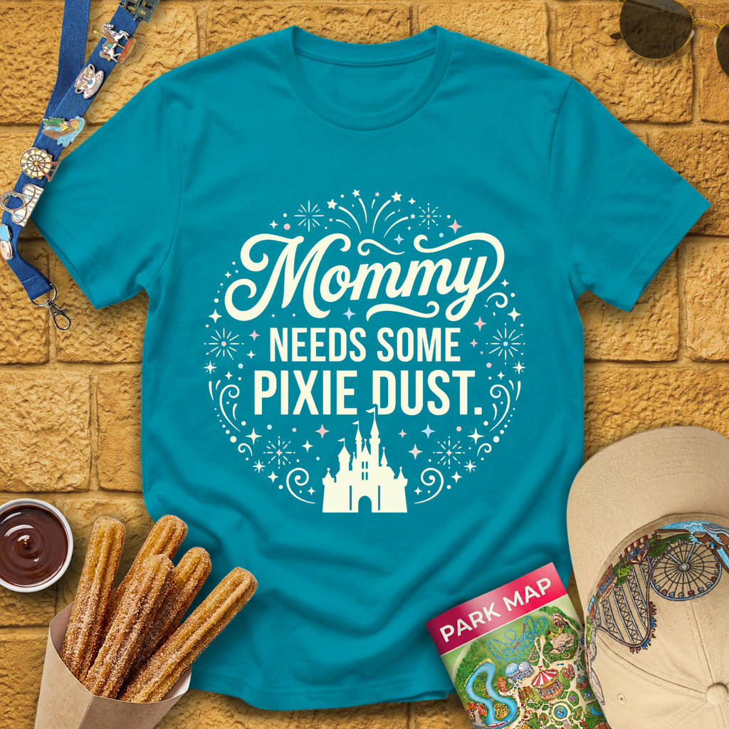 Mommy Needs Pixie Dust [Circular] T-Shirt