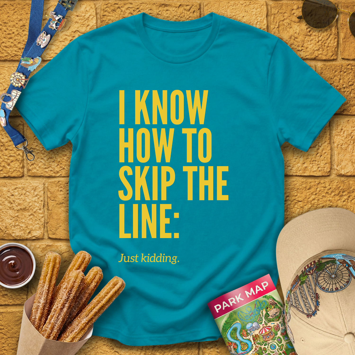 Skip The Line [Sleek] T-Shirt