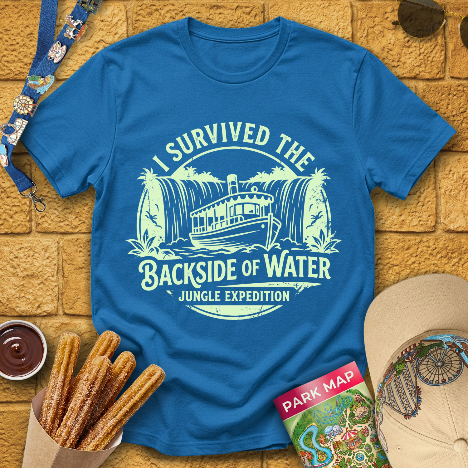 Backside of Water [Badge] T-Shirt