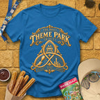 Theme Park Trinity [Elite] T-Shirt for Theme Park Fans (Antique Sapphire)