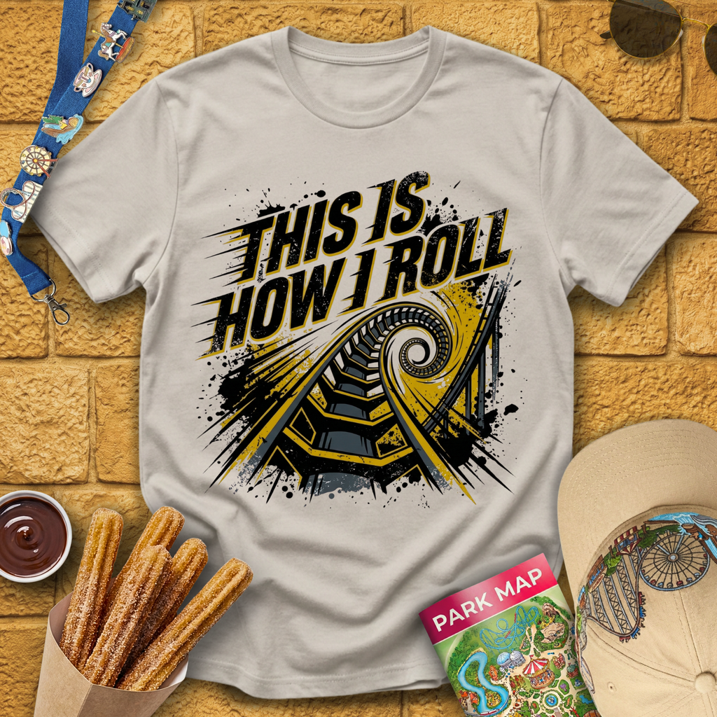 How I Roll [Grunge] T-Shirt