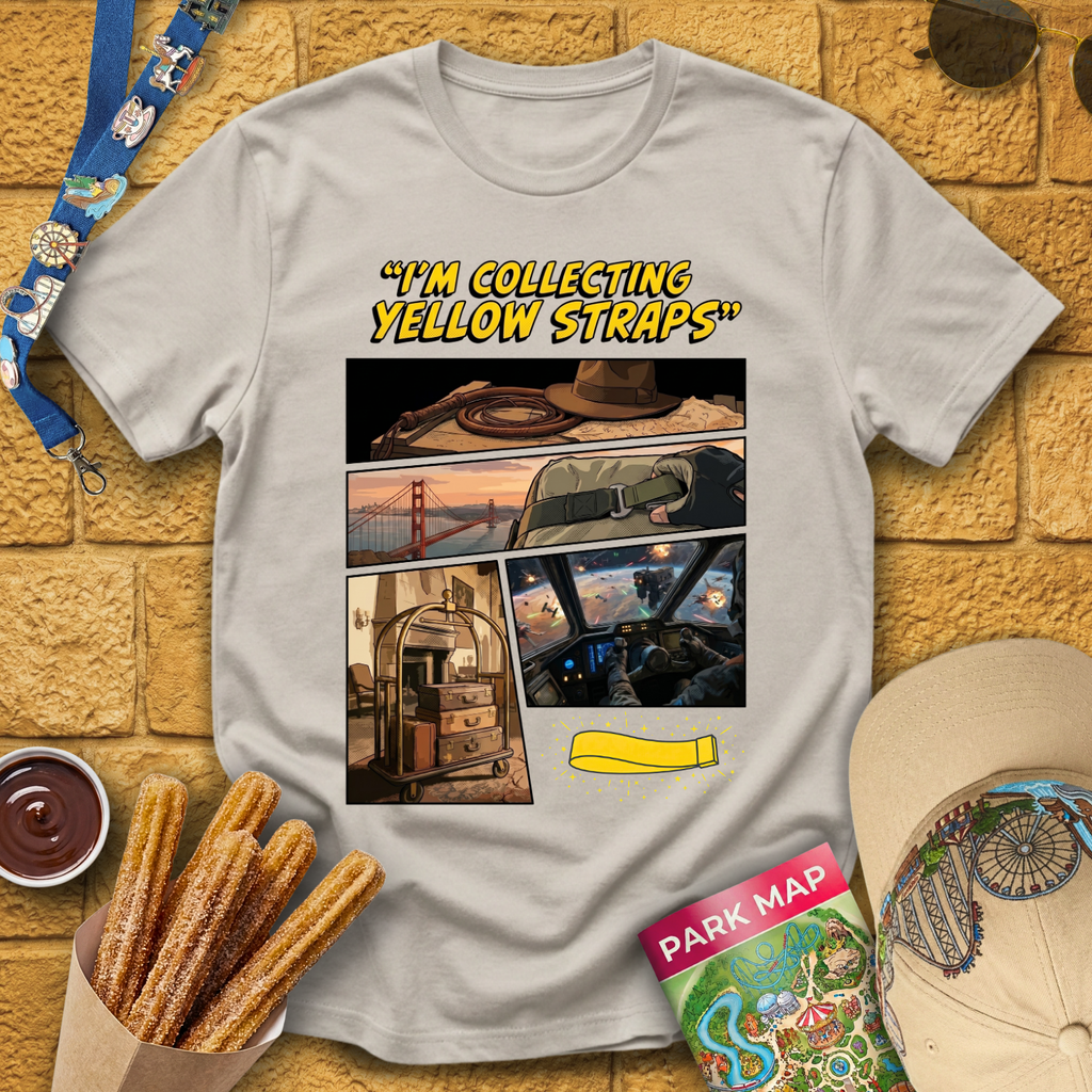 Collecting Yellow Straps [Comic] T-Shirt