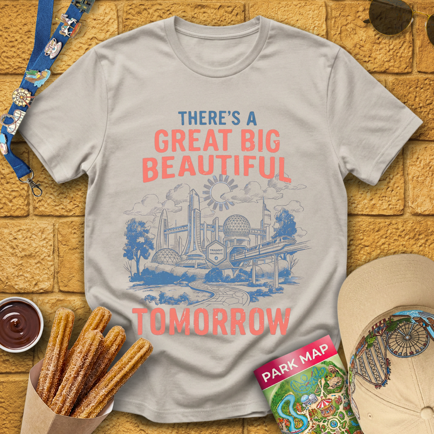 Big Beautiful Tomorrow [RetroArt] T-Shirt