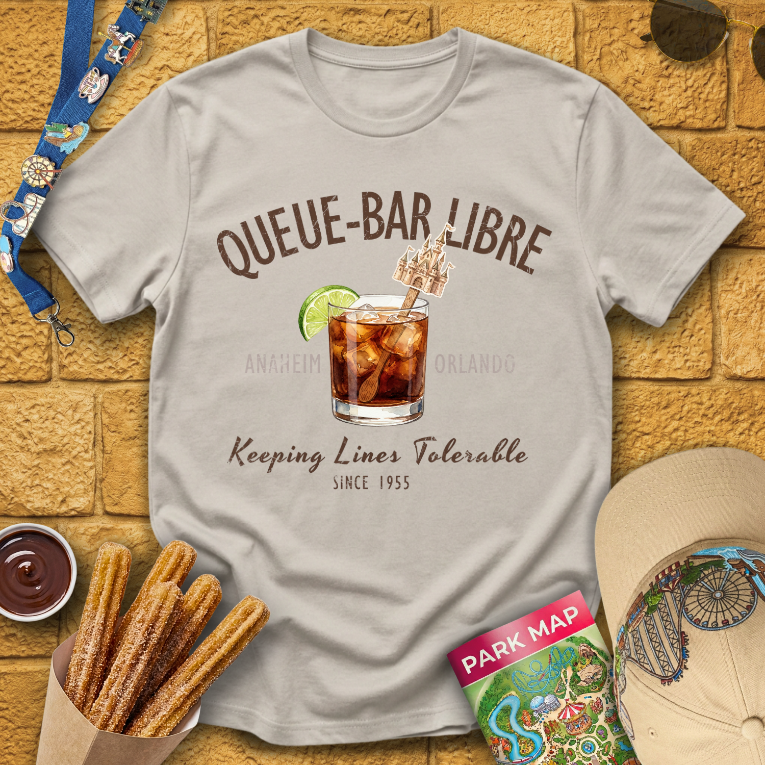 Queue-Bar Libre [Chic] T-Shirt
