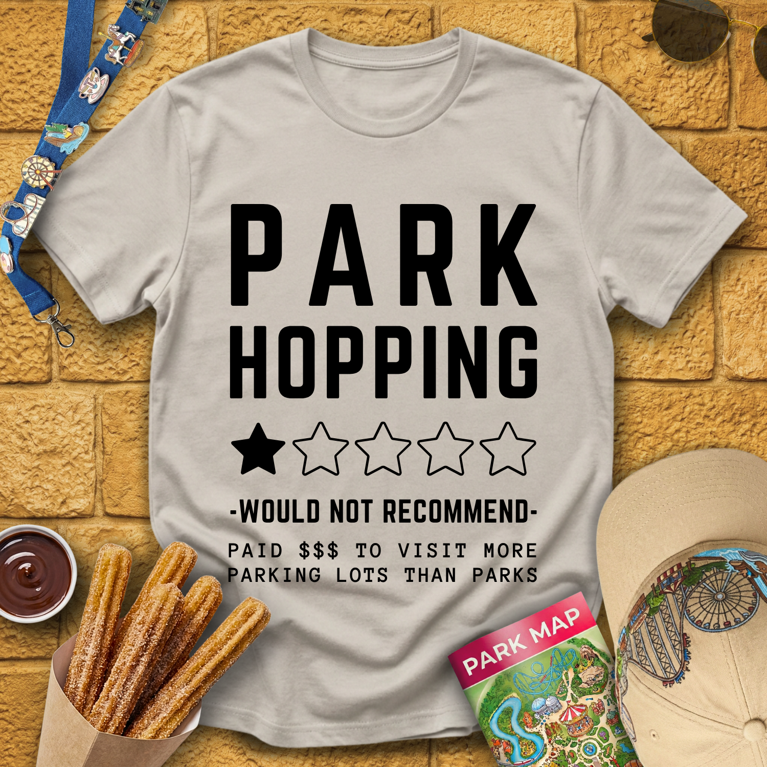 Recommend Park Hopping [Bold] T-Shirt