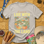 Live With The Land [Boho] T-Shirt