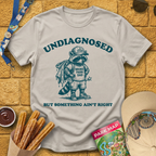 Undiagnosed Dad [Woodcut] T-Shirt