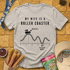 Wife Roller Coaster [Chart] T-Shirt
