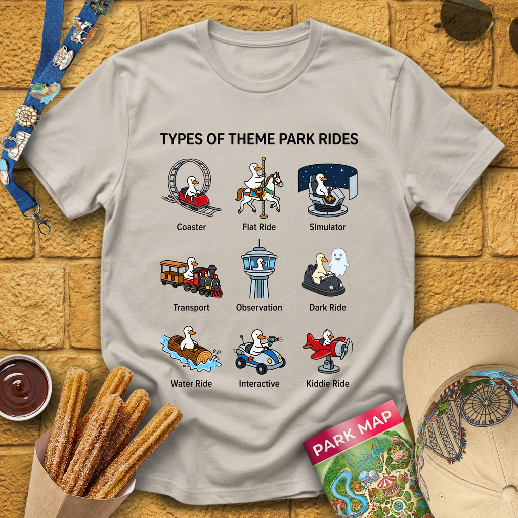 Types Of Rides [Goose] T-Shirt