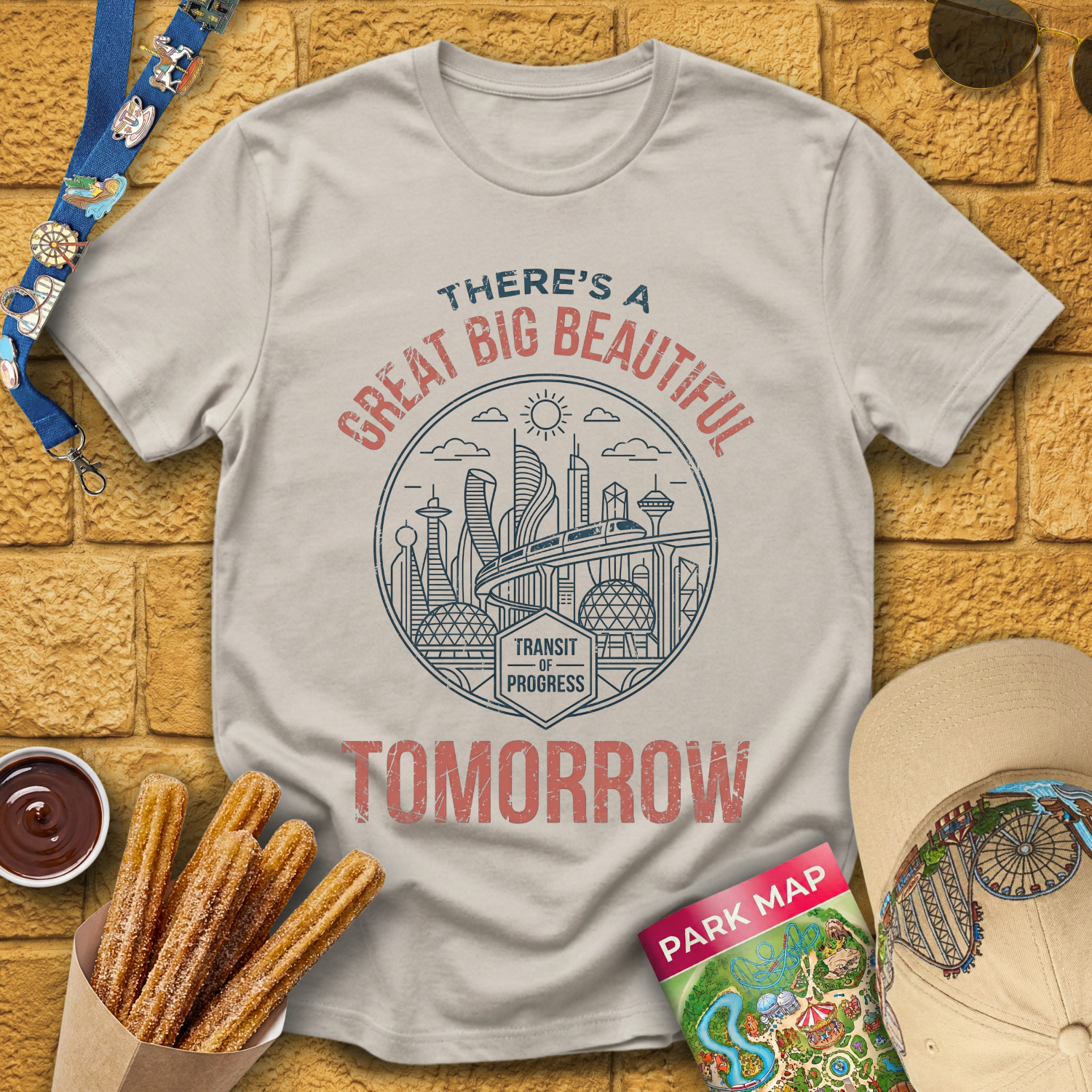 Big Beautiful Tomorrow [Distressed] T-Shirt