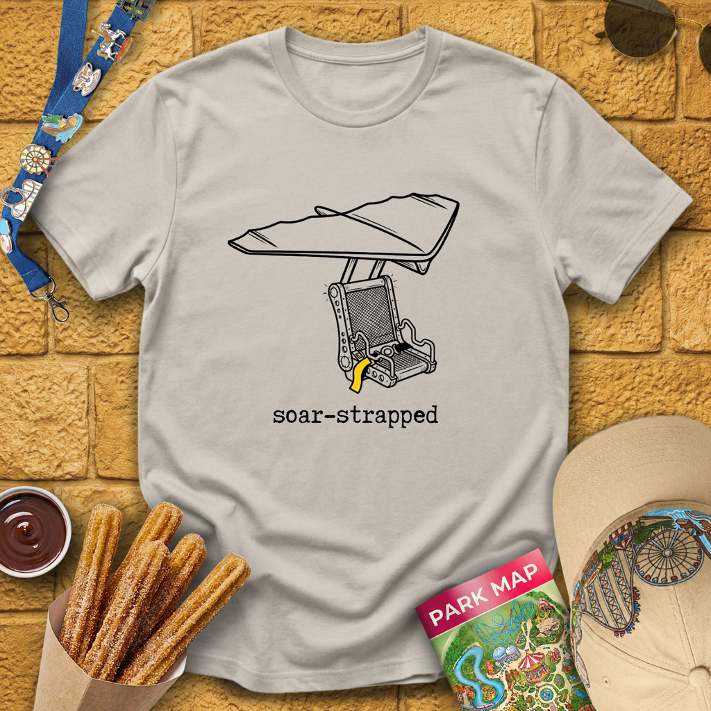 Soar-Strapped [LineArt] T-Shirt